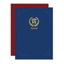 상 상장 케이스 청색 끼움식 상장홀더 10개 어린이상장 고급상장표지