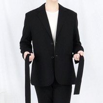 산토그리얼 남자 여름 블레이져 오버핏 마이 아우터 코디