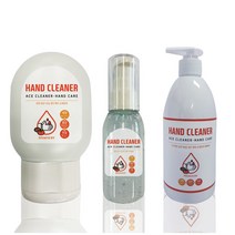 에이스클리너 휴대용 손세정제 핸드케어, 1개, 60ml