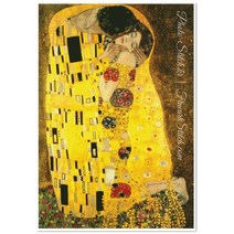 포토스티치 십자수명화도안-클림트 키스 프리미엄 B type /Gustav Klimt