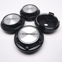 휠캡 4pcs 68mm Vossen 휠 허브 센터 캡 자동차 림 교체 방진 커버 스타일링 액세서리, 02 B
