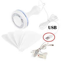 캠핑 동력팬 실링팬 타프팬 난로 무동력샤오미 침묵 6 잎 USB 전원 천장 팬 원격 제어 타이밍 4 속도 매달, 04 USB Remote Control