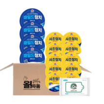 사조 살코기참치 85g x 10개 + 마일드참치 100g x 4개, 1세트