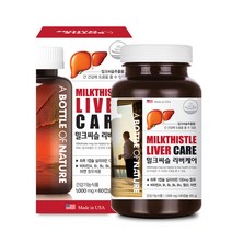 어바틀 밀크씨슬 리버케어 -간건강에 도움/간기능 개선에 도움/8중 복합 기능성/비타민B1 B2 B6 엽산 아연