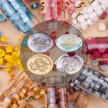 반디 실링왁스 팔각 씰링 스탬프 보틀 10color 손편지 청첩장 돌잔치 해리포터 도장찍기, 혼합