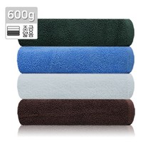 국산 대형 바스 (100x180cm 600g) 업소용 순면 목욕 바디 타올 타월 큰 대형 베드 매트 이불 수건, 진청