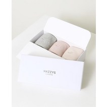 23SS [Online Limited] 퍼피자수 여성 중목 양말 3종 세트 HISS3E005G1