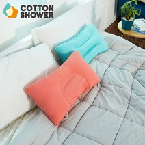 코튼샤워 주니어용 짱구 경추 베개 - 커버 증정