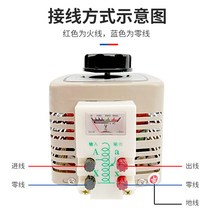 Dex 220V 고출력 압력조절 전원 10KVA 단상 가정용 승압기, 0-250 볼트 워치, 1000와트