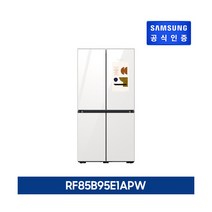 [지펠] [835L] 삼성 비스포크 4도어 코타 [RF85B96W1AP], 색상:코타 화이트