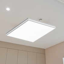 히포 LED 50W 방등 주광색 국내산 삼성칩 안방 원룸 공부방 사각등 고확산 밀키 루나리치 시스템 LED방등 밀키 국산 조명 스마트 전등, 단품