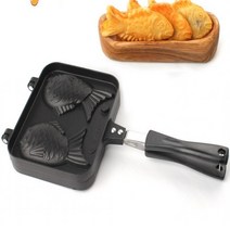 붕어빵 팬 양면2구 잉어빵 국화빵 앙꼬 단팥 슈크림, 1개