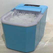 카페 및 업소용 제빙기 얼음기계 HZ6 아이스 메이커 소형 홈 15L 밀크 티샵 1012KGDAY Bar 큐브 머신 Small Ice Cube Machine, 하늘색+미국