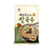 CJ더마켓 즉석식품 밀키트 간편식품 탑티어 베트남 쌀국수 밀키트 쌀국수면 숙주나물 국수 냉면 375G, 11개