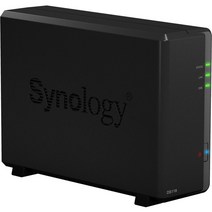 시놀로지 DS118 하이-Performance 1-Bay NAS for 스몰 Off아이스 and 홈 Users