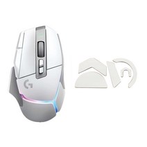 로지텍 G502 X PLUS 무선 게이밍 마우스 + 마우스피트 세트, 화이트+마우스피트