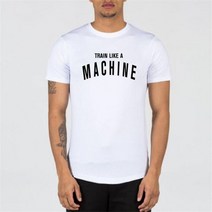 머슬핏 써머 뉴 남성 헬스장 티셔츠 슬림핏 보디 빌딩 패션 반팔 코튼 의류 브랜드