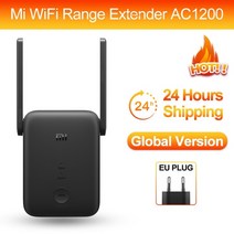 원래 xiaomi 글로벌 버전 mi wifi 범위 확장기 ac1200 2.4ghz 및 5ghz 대역 1200mbps 이더넷 포트 증폭기 wifi 신호, ac1200(GB 버전)
