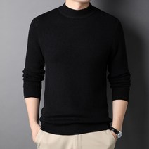 코마드 남자 반목폴라 베이직 니트 MNT574 A1 174