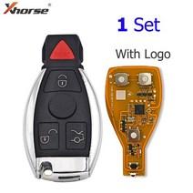 스마트키 원격 Xhorse-VVDI BE 키 프로 메르세데스 벤츠 V3.2 PCB 원격 칩 개선된 버전 스마트 315MHz/43, 05 4B 1 Set
