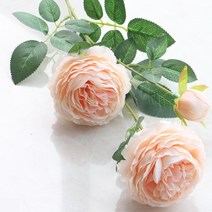 라넌큘러스 조화 풍성한 꽃다발 꽃꽂이 화분 꽃바구니, 2-라넌큘러스-화이트