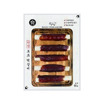 건강한재료 강아지 특식 수제간식 5P 2개 개음식 개펫푸드, 수량