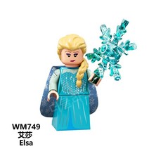토이스토리 쿠키런 자유의여신상 스타워즈 블록 미니 피규어 레고호환 블럭, WM749 엘사
