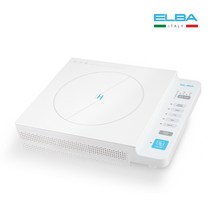 ELBA 엘바 1구 인덕션 전기레인지 45-001I WH 이동형 휴대용 1인용 자취생 전기쿡탑 전기렌지 소형, 직접설치