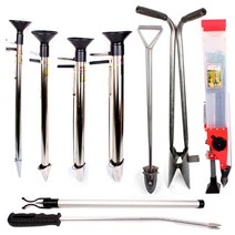 엘토로 다목적 파종기 모음 모종 이식기 고추 고구마 콩 농기구, 05. 마늘쫑 뽑는 기구