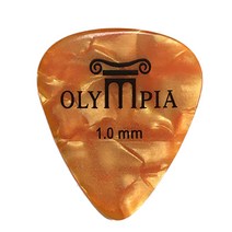 Olympia CELLULOID STANDARD 셀룰로이드 물방울 일렉기타피크 1.0mm