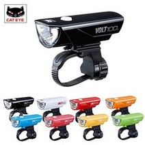 캣아이(CATEYE) 초강력 VOLT 100 (2000 촉광) EL-150RC USB 충전 라이트 자전거 전조등, Yellow