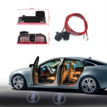 안개등 VW scirocco 폭스 바겐 골프 5 6 7 MK5 Touran Rline Passat B6 B7 Tiguan CC 제타 라이트 프로젝터, 08 (GOLF) white Logo, 02 With Two Wires