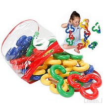 리시안제이 구름과자 링 고리 끼우기 20개월 아기 교구 엄마표 놀이