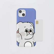 168cm(카드포켓) 볼따구 HB 버니 블루 (카드포켓) iPhone12 MINI, 1개