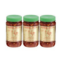 Huy Fong Sambal Oelek 후이퐁 삼발 올렉 226g 3팩, 3개 배송