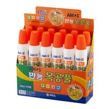 아모스 목공풀 36g 12개 _ 71017319EA, 본상품선택