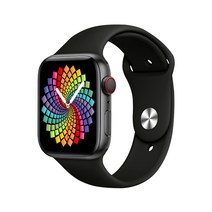 KIEND 웨어러블 스마트워치 X8 MAX, 블랙