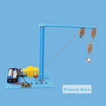 자기부상 지구본 무드등 자기부상열차 키트 화분Diy 과학 실험 전자 천문학 행성 플라네타륨 태양열 발전기 자기 부상 장난감 소년, 풀리 크레인