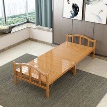 대나무 평상 접이식 야외 테이블 야외용 조립식 테라스 마루, 너비 80x197cm 길이(직사각형)