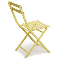 메블르 철제 접이식 의자, 옐로우