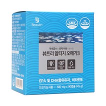 (건강식품)쥬단학 뷰트리 알티지 오메가3 500mg90캡슐 _FM