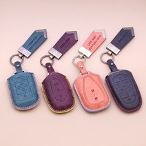 R 뷰티풀 코란도 (19년3월~) 푸에블로 스마트키홀더 키케이스, 푸에블로 K-01, 블루+블랙