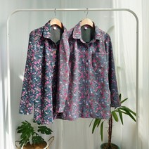 81다나꽃무늬셔츠2종