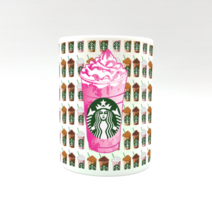 로고머그컵 스타벅스로고 주문제작 12온스 수제머그, 양쪽