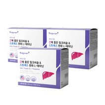 간 리버 LIVER 상복부 긴장 일상 스트레스 초조 불안 해소 아플때 피곤할때 없애는 완화 관리 보호 에 좋은 밀크씨슬 L 테아닌 복합 간장제, 3BOX(480정)