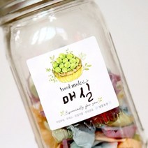 No.18매실청 매실식초 과일청 수제청 스티커 (10매)