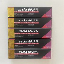 메이크업2023 영구 화장 전 문신 크림 검은색 89.9% 눈썹 입술 바디 스킨 10g 신제품, 한개옵션1, 05 50PCS