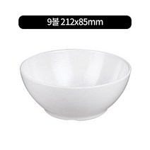 면기볼 7종류 멜라민 우동짜장, 9볼 212x85mm