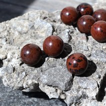 마호가니볼 소장용보석 풍수용품 20mm HSB-211612, 단품