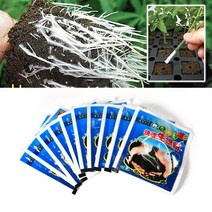 묘목 분재 나무 절단 살균제 뿌리 호르몬 Foliar 비료 10pcs 급속 분말 식물 성장 레 귤 레이 터, 한개옵션0